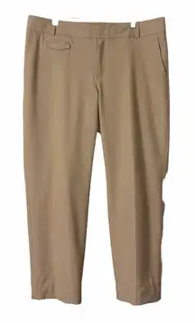 Banana Republic Stretch Tailored Slim Crop Ankle Pants Women’s Size 16 Long 16L