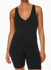 ARITZIA BABATON Contour V-neck‎ Romper Black Size XXS