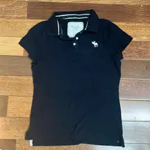 Abercrombie & Fitch | Navy Blue Polo Medium