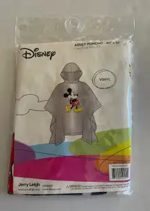 NWT Jerry Leigh  Disney Adult  40 x 52 Vinyl Poncho