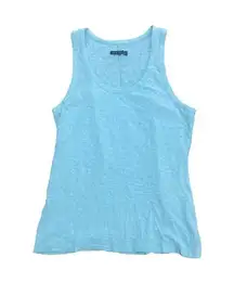 Rag & Bone Blue Tank Top Basic Size Large