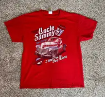 Gildan Red Baggy Tee