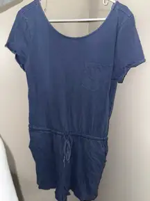 Artisan Ny Navy Blue Romper