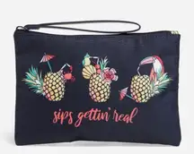 Wristlet Lighten Up Toucan Party NWT