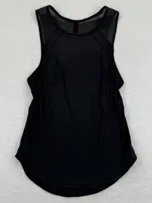 Lululemon Tank Top‎ Women's Size XS Black Activewear Workout Exercise Racerback