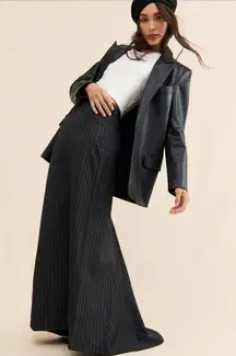 Pin Stripe Maxi Skirt