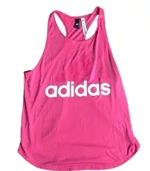 Essential Linear Tank L Pink Racerback Jogging Running  Athleisure Sporty