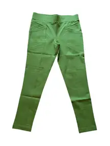 Betabrand‎ Journey Pant Kale Green Skinny Cargo Womens Size L Stretchy