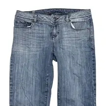 LC Lauren Conrad Women's Jeans Blue Denim skinny Size 8 Medium Wash