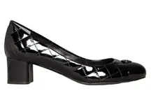 Tory Burch Kaitlin Patent Leather Quilted Pumps