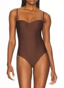 $120 NWT SKIMS BODY MOLDED UNDERWIRE BODYSUIT COCOA - 4X