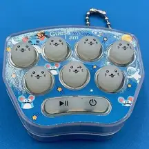 A Vintage Electronic Speaking Japanese Whack A Mole Type Game Keychain Works