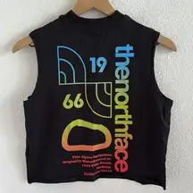 The North Face Women's Black Muscle Tee Small