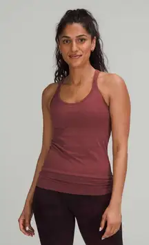 Lululemon Ebb to Street Tank Top Smoky Red