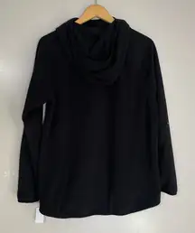 The‎ North Face Glacier Alpine Pullover Hoodie Sweatshirt Black XS High Neck