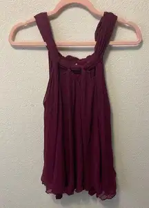 Willow & Clay Mauve Berry Boho Peasant Style Blouse!