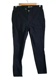 Carhartt Women's Slim Fit Black Crawford Skinny Leg Work Pants Jeans Size 8