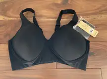 Truekind Wireless Lift T-Shirt Bra Black XL Full Coverage Comfort Everyday