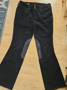 ARIAT Black Corduroy riding pants 32R