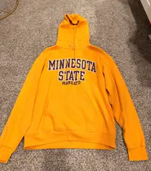 Yellow Minnesota State Mankato Hoodie