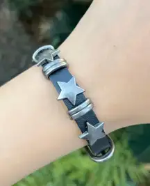 Gothic Punk bracelet Style Pentagram Bracelet, Suitable For Women Daily Boho Grunge Rock Wear