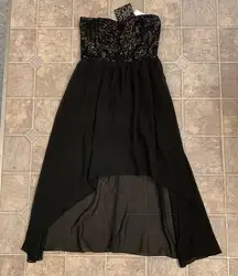 NWT high low formal sequin dance & holiday dress
