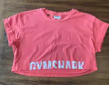 Gymshark Fraction Crop Top – Pink, Size Small