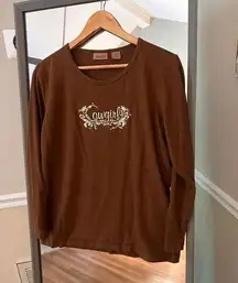 Wrangler XL Cowgirl Long Sleeve Shirt