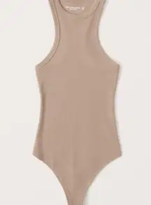 Abercrombie Ribbed Scuba  Bodysuit