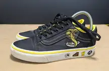 Vans Cobra Kai Old Skool Sneakers Black Snake Low Unisex Shoes Womens 6.5 Skate
