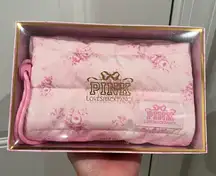 NIB VS Victoria’s Secret Pink x LoveShackFancy Cosmetics Bag Pink Floral