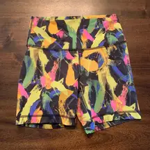 Lululemon Wunder Train High-Rise Short 6" Size 8 Undertone Multi Biker Shorts