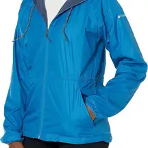 Columbia Women's Proxy Falls Jacket, Water‎ & Wind Resistant Deep Pool Size: XS