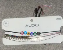 Aldo Set of 4 Beaded Evil-Eye choker