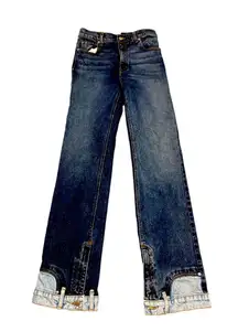 Revice Flare Eclipse Jeans Womens High Rise Straight Leg  Medium Wash size 27