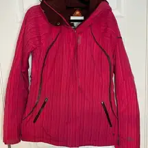 Columbia Omni Heat Thermal Comfort Jacket Pink Size Small