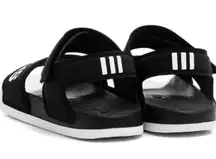 Adidas Adilette Sandals Slides Black White F35416 Men Size 7 Women Size 8 New