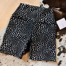 BEYOND YOGA NWT Star Print Bike Shorts High Waisted Size‎ Small