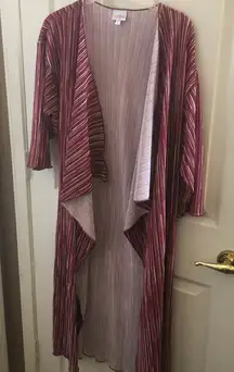 FINAL MARKDOWN Ladies lularoe duster coat medium