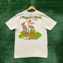 Hooters Golf Classic I Bagged a Birdie T-Shirt Size Medium