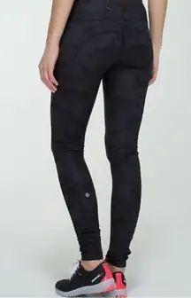 Lululemon Speed Tight Fullux Leggings Black Camo Athleisure Active Gym Running