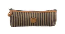 FF Fashion Vintage Striped Cosmetic Bag