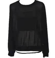 Silence & Noise black sheer NWT see description