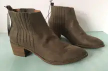 Brown Ankle Boots, Size 11