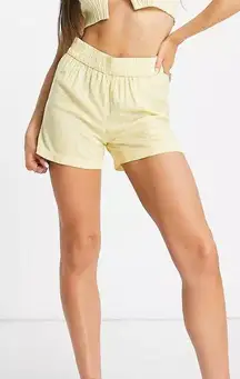 Ruched Waist Summer Shorts