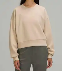 lululemon athletica Softstreme Perfectly Oversized Cropped Crew in Trench -4