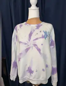 Roller Rabbit Purple Tie-Dye Sweater