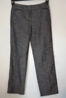 Chic Gray Textured Pants‎ Juniors Size 9 Flat Front