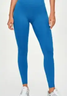Girlfriend Collective Bright Blue‎ High Rise Leggings