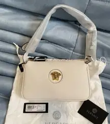 Versace Grained Calfskin Medusa Shoulder NWT